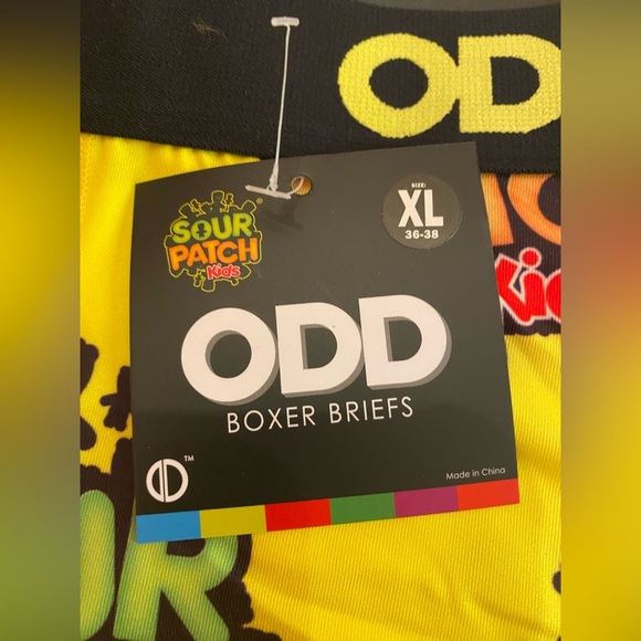 ODD Boxer Briefs Men’s Premium Underwear Sour Patch Kids Size XL 36-38 - Picture 3 of 7
